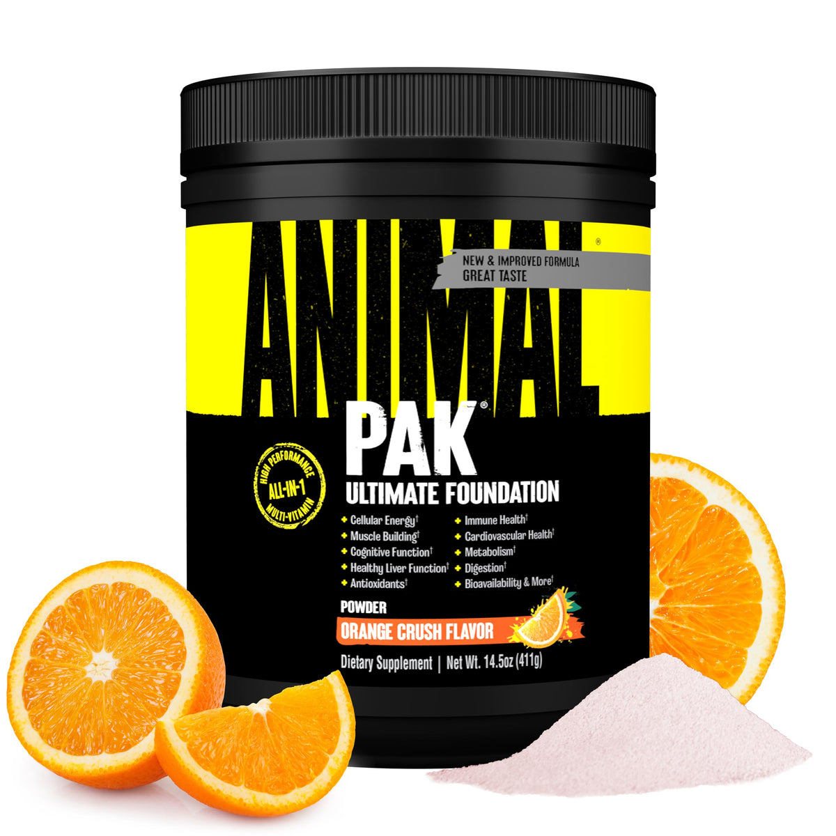 Animal Pak 60-scoop front view