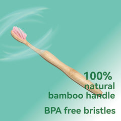 Close-up of BPA-free bristles