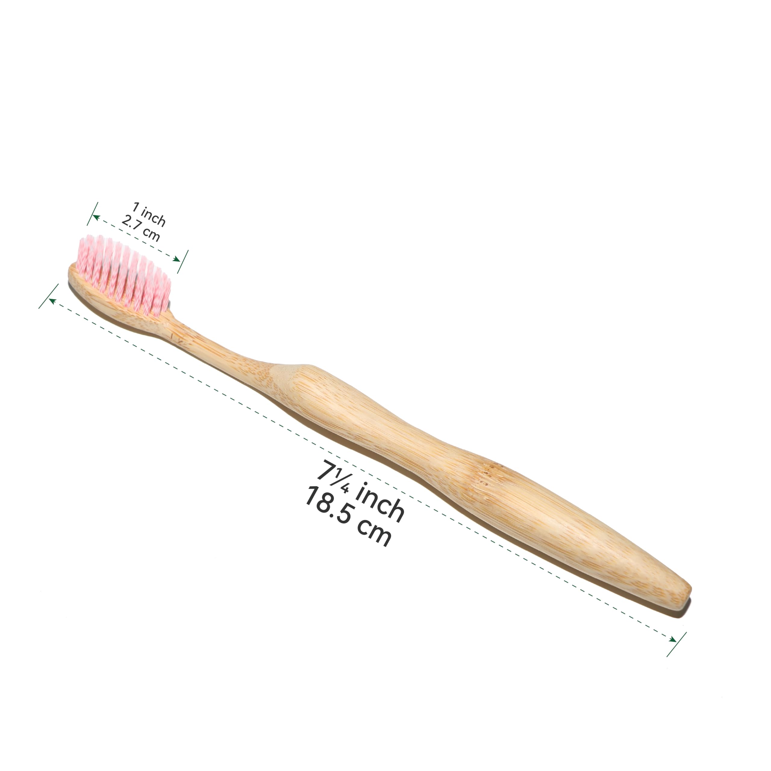 Recyclable packaging for ANJBAM bamboo toothbrushes