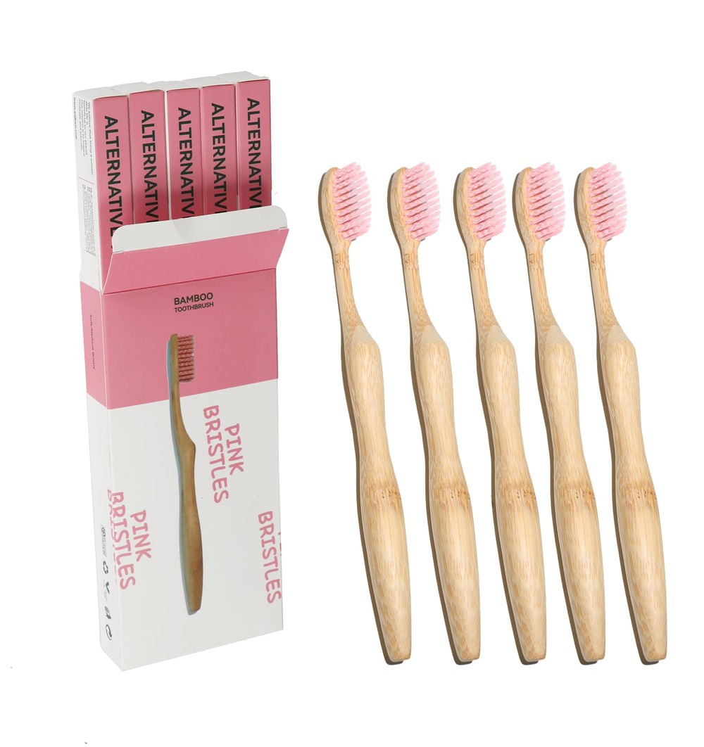 Eco-friendly bamboo toothbrush design