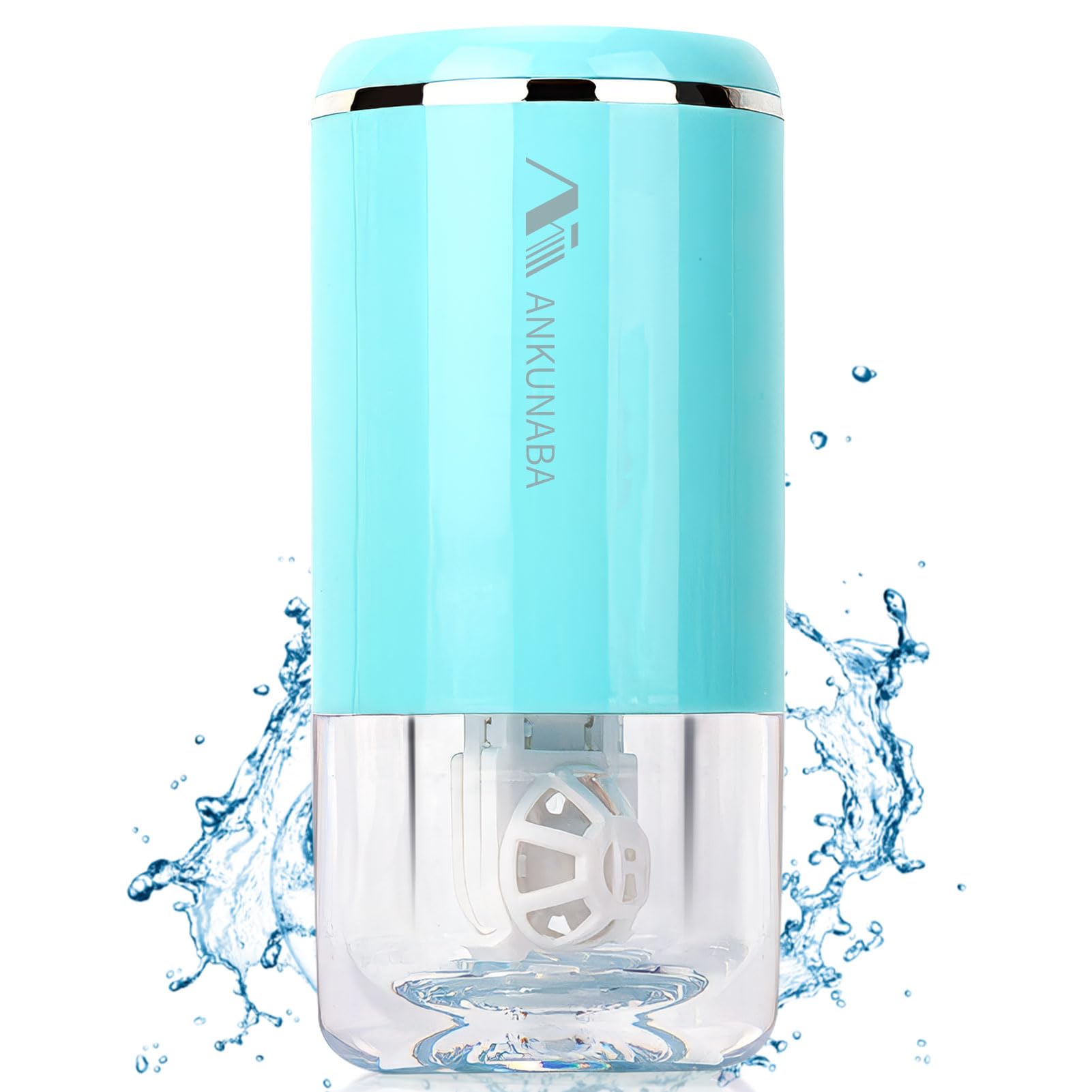 ANKUNABA USB contact lens cleaner front view in blue