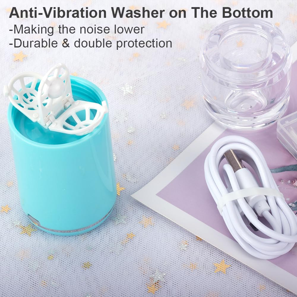 ANKUNABA travel kit with cleaner and accessories in blue