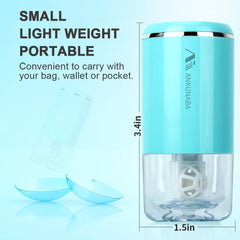 Top view of ANKUNABA blue lens cleaner