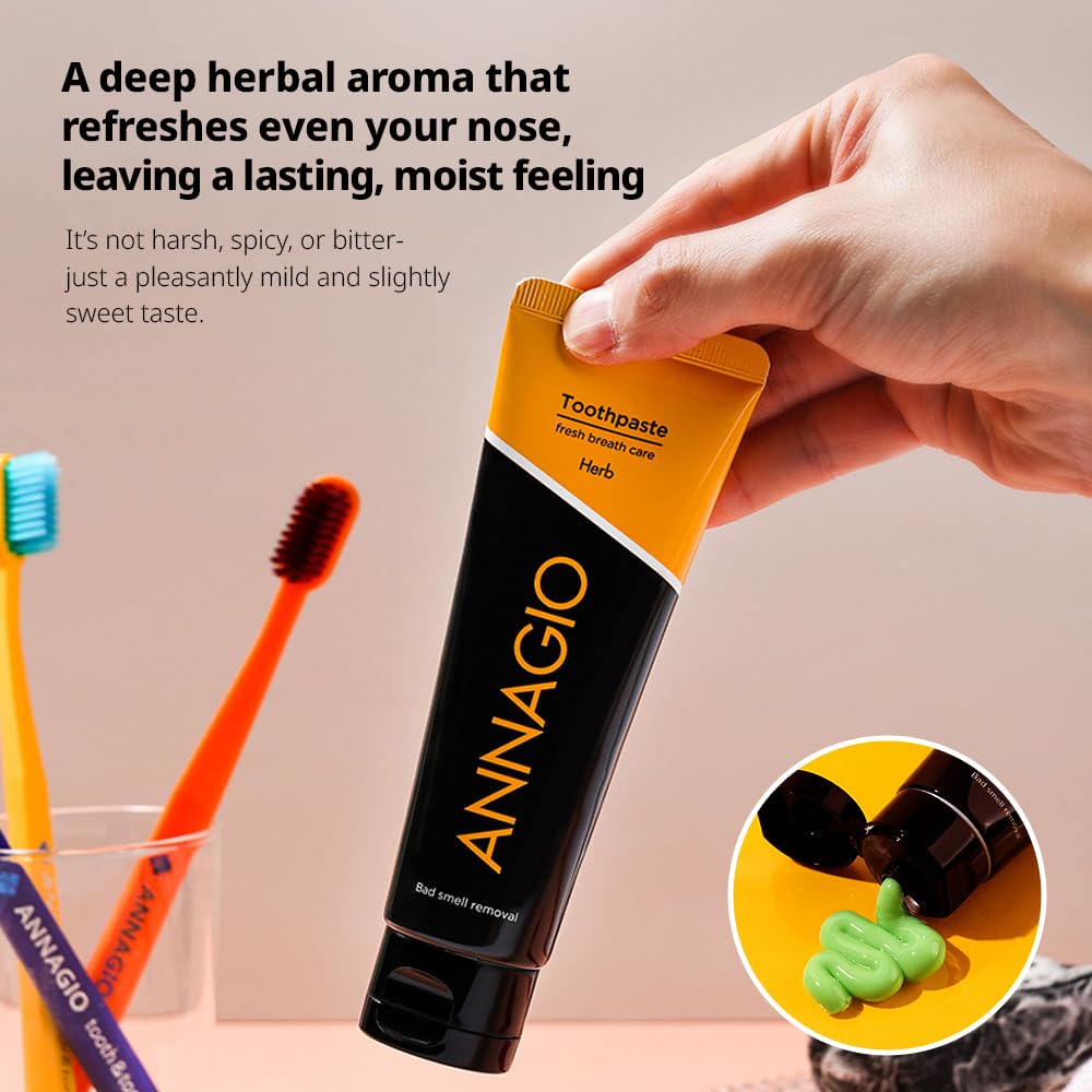 ANNAGIO Toothpaste 100ml packaging side view