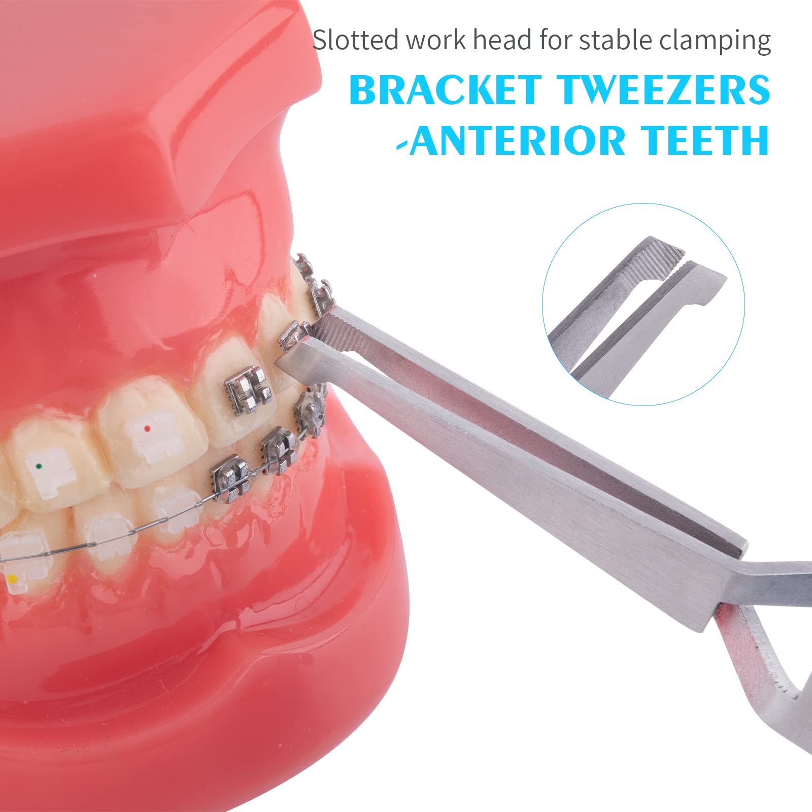 Buccal tube tweezer included in the ANNWAH set