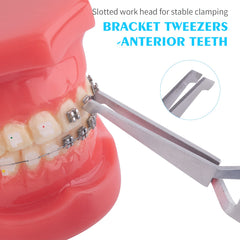 Buccal tube tweezer included in the ANNWAH set