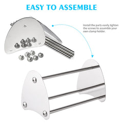 Stainless steel construction of the pliers holder