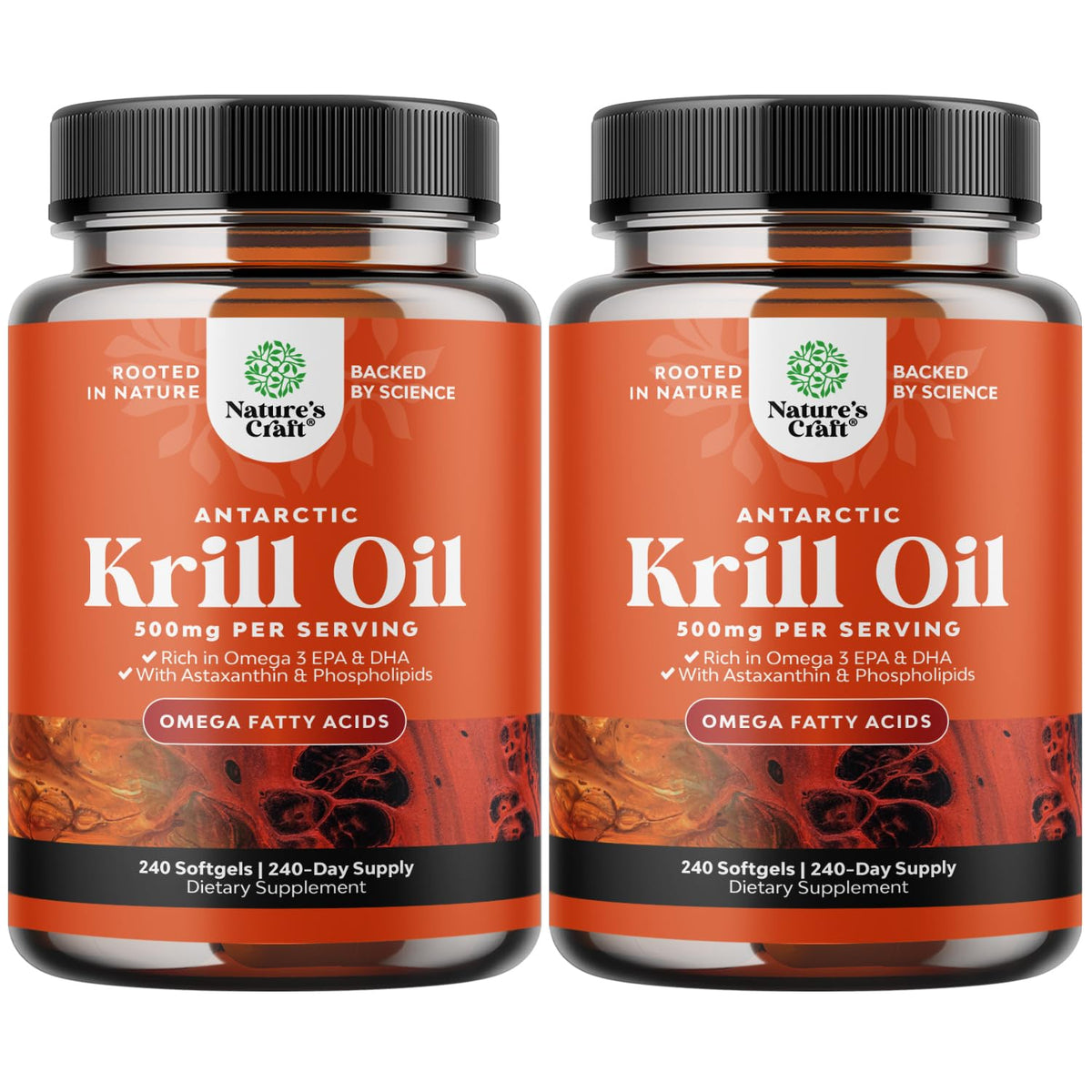 Hero image of Antarctic Krill Oil 500mg softgels bottle
