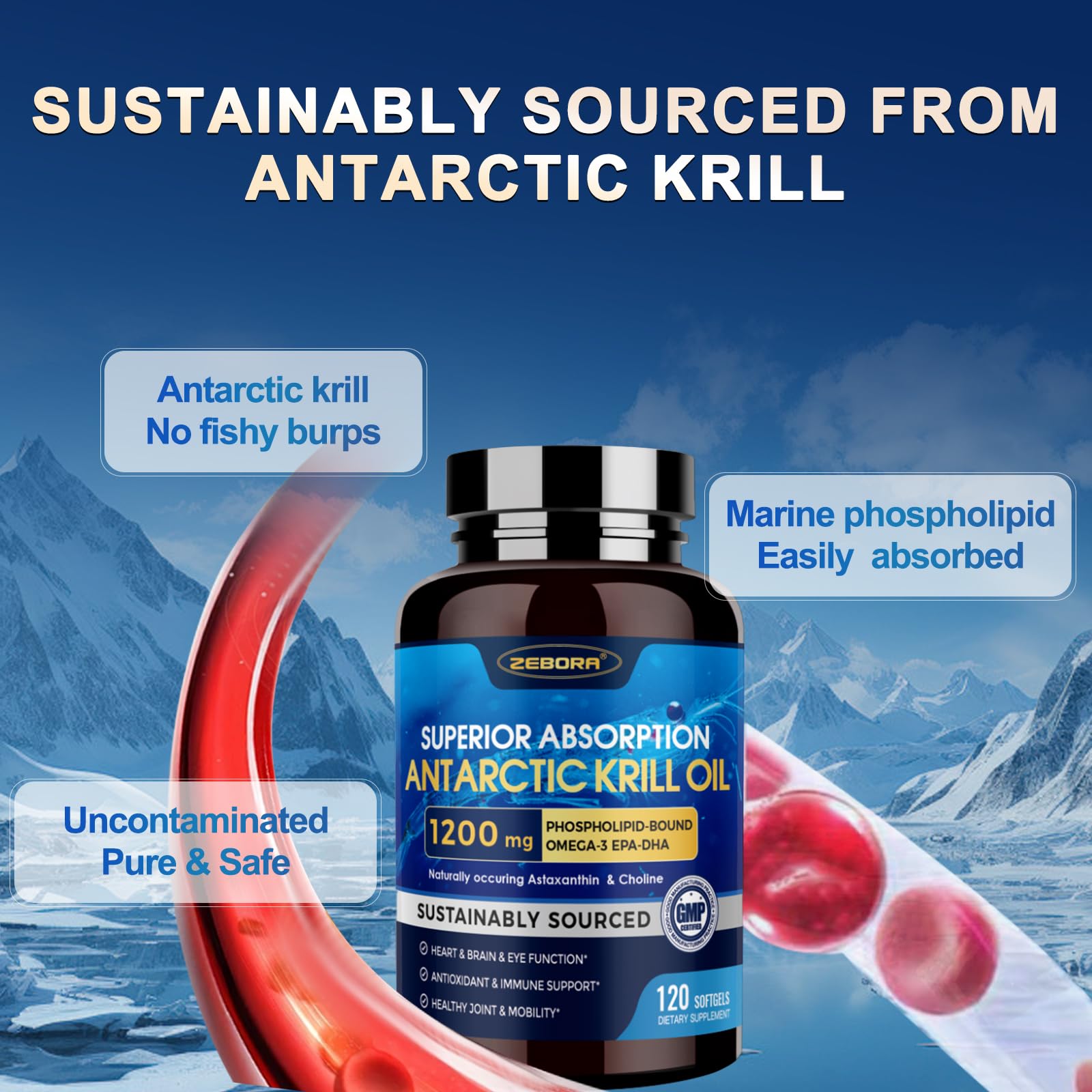 Sustainable Antarctic krill source