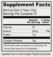 Gluten-free collagen peptides for keto and paleo