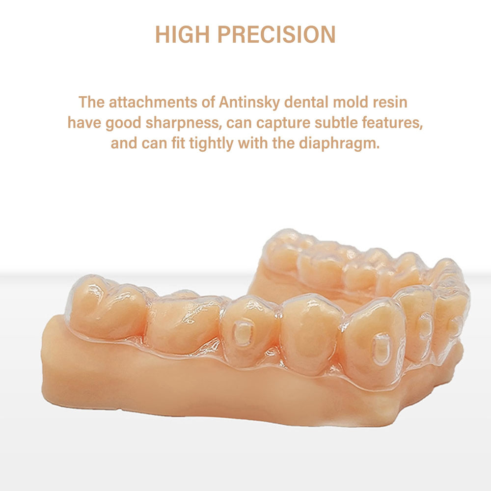 Implant model printed with Antinsky resin