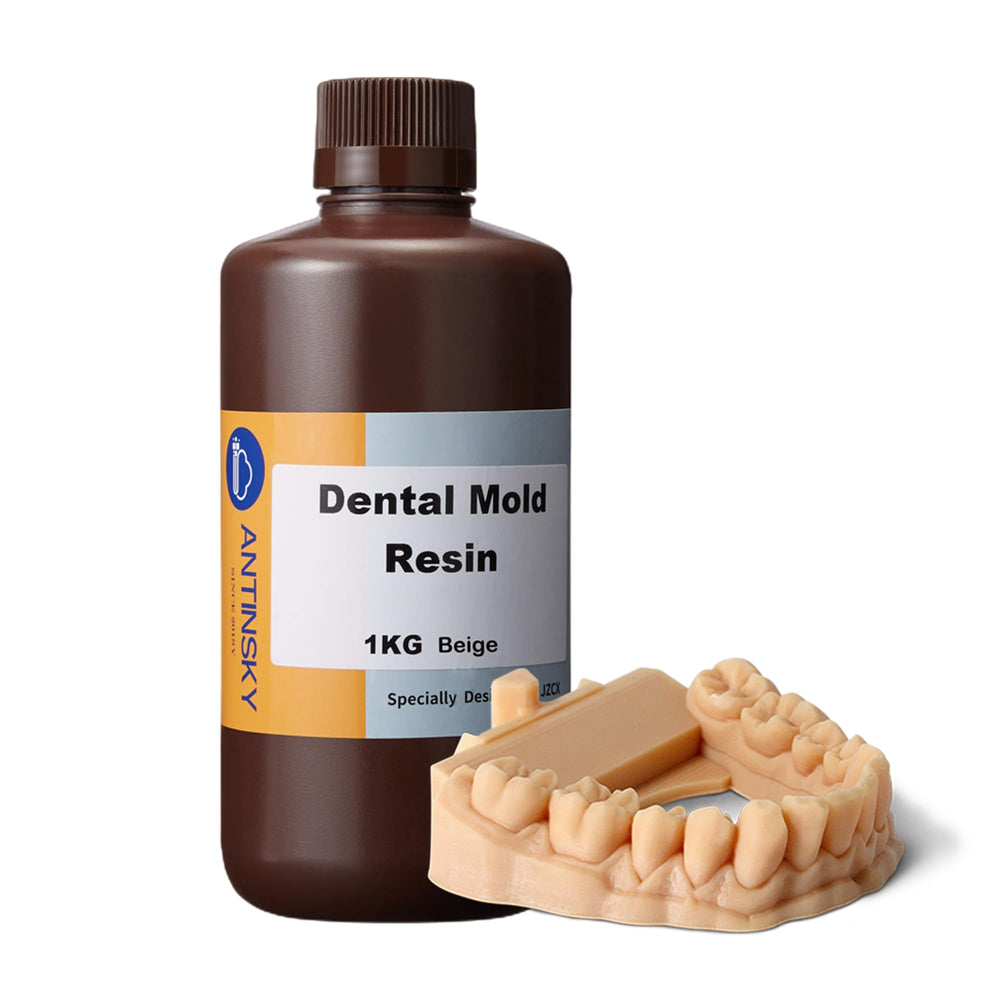 Beige 1kg Antinsky dental mold resin model for crown and bridge
