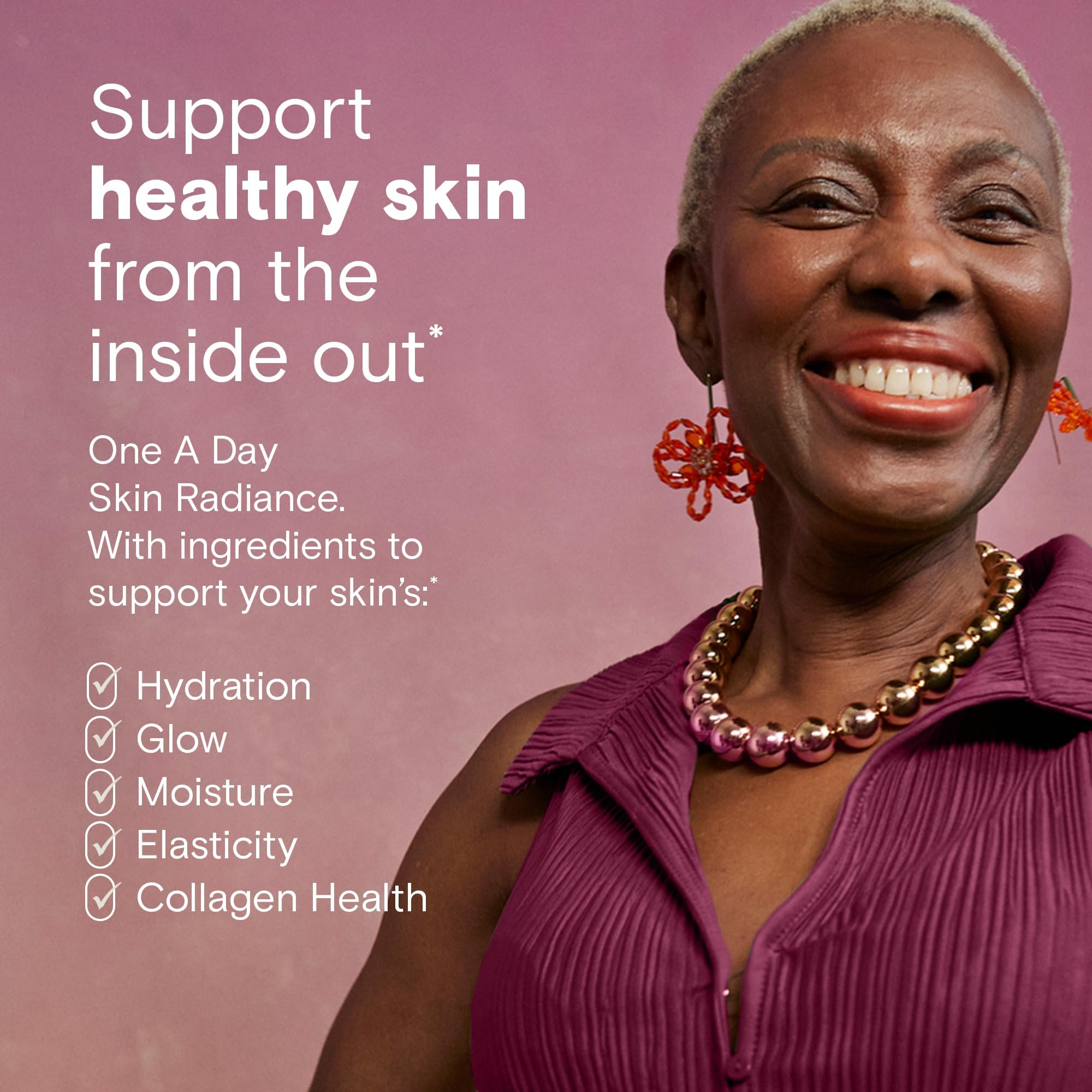 Illustration of skin’s antioxidant defenses from within