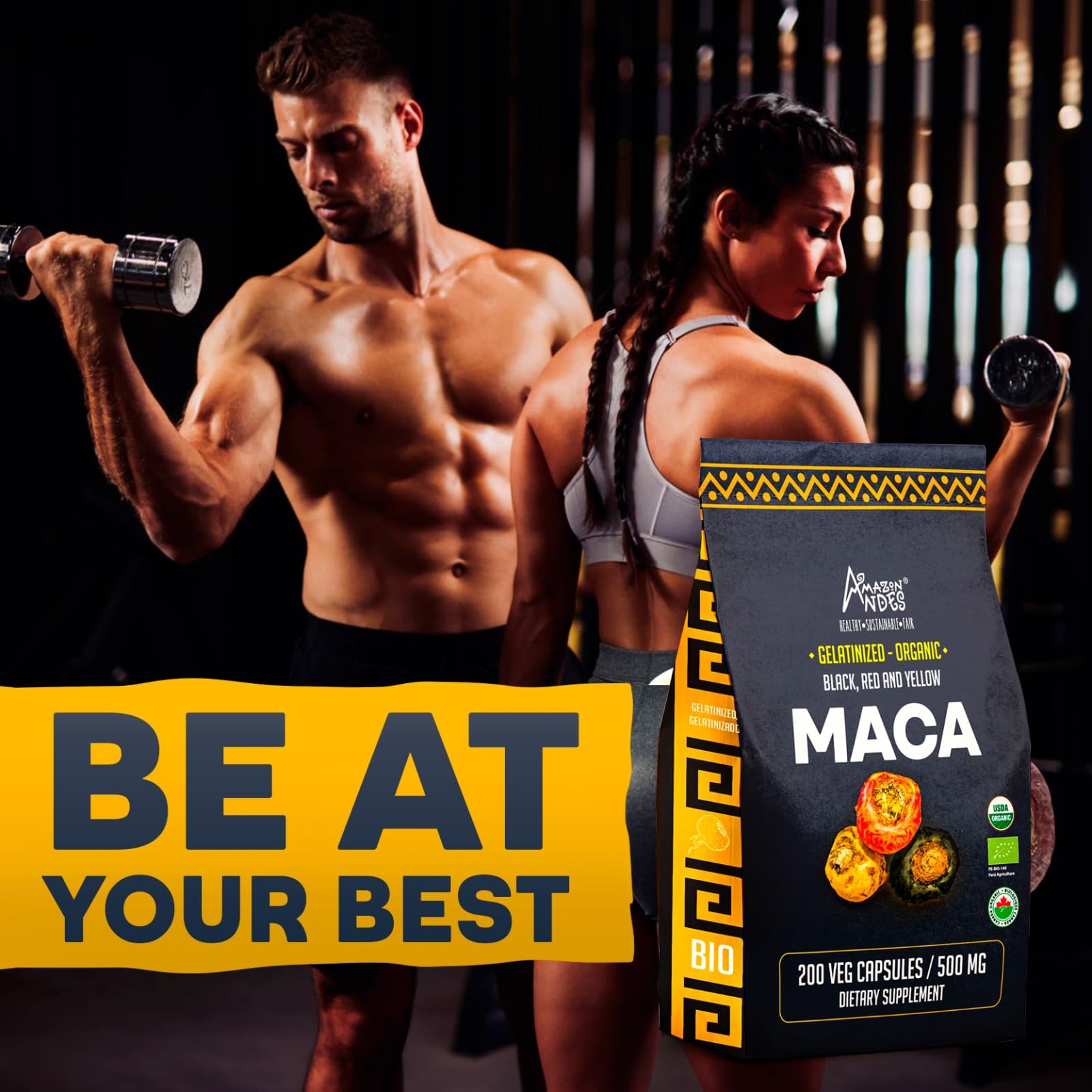 Antioxidant and immune support with Maca
