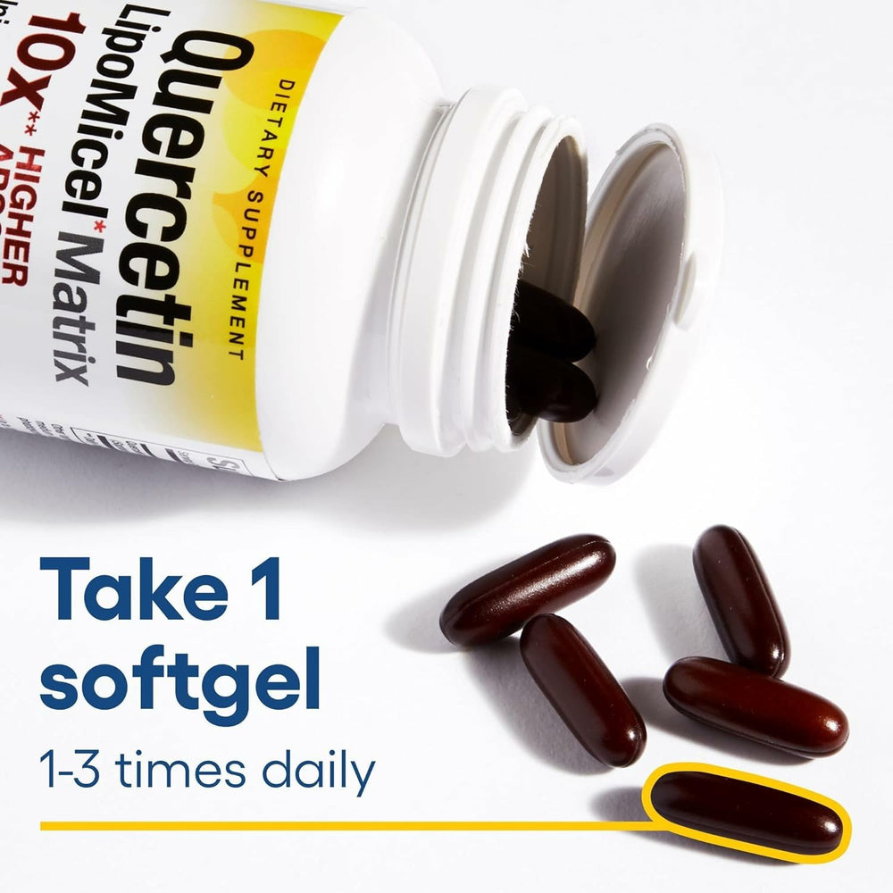 Antioxidant support graphic for quercetin Lipomicel matrix