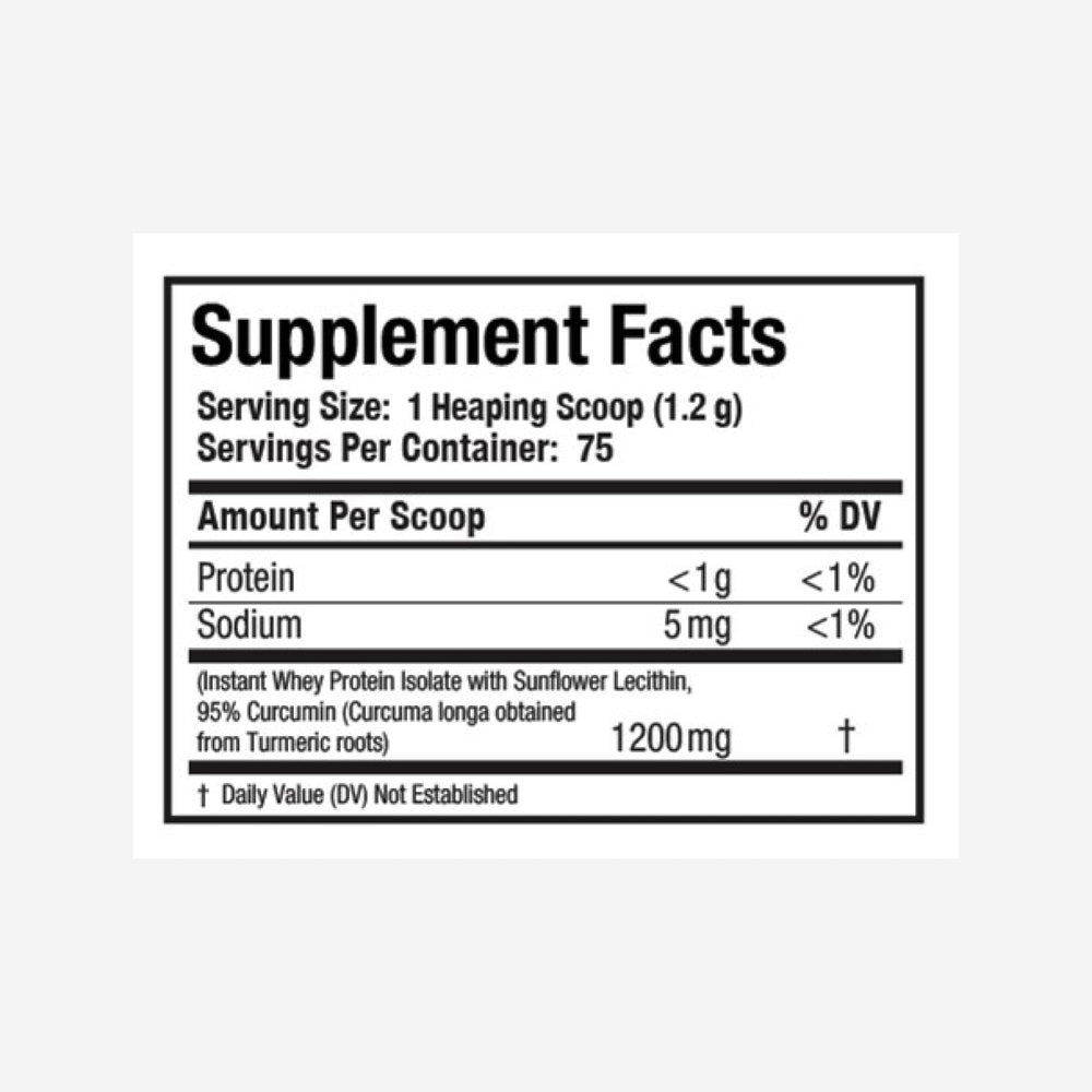 Antioxidant wellness support with curcumin and herbal blend