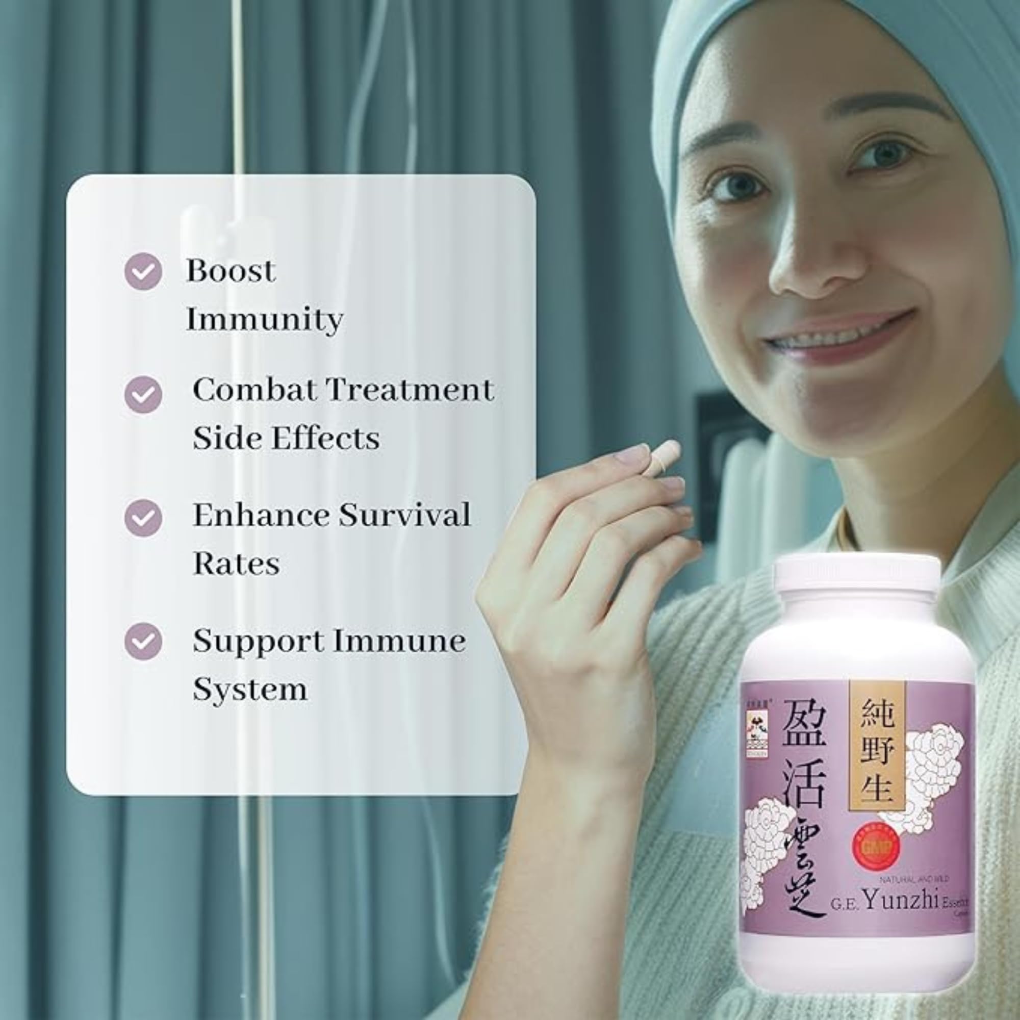 Graphic showing antioxidants and immune support benefits