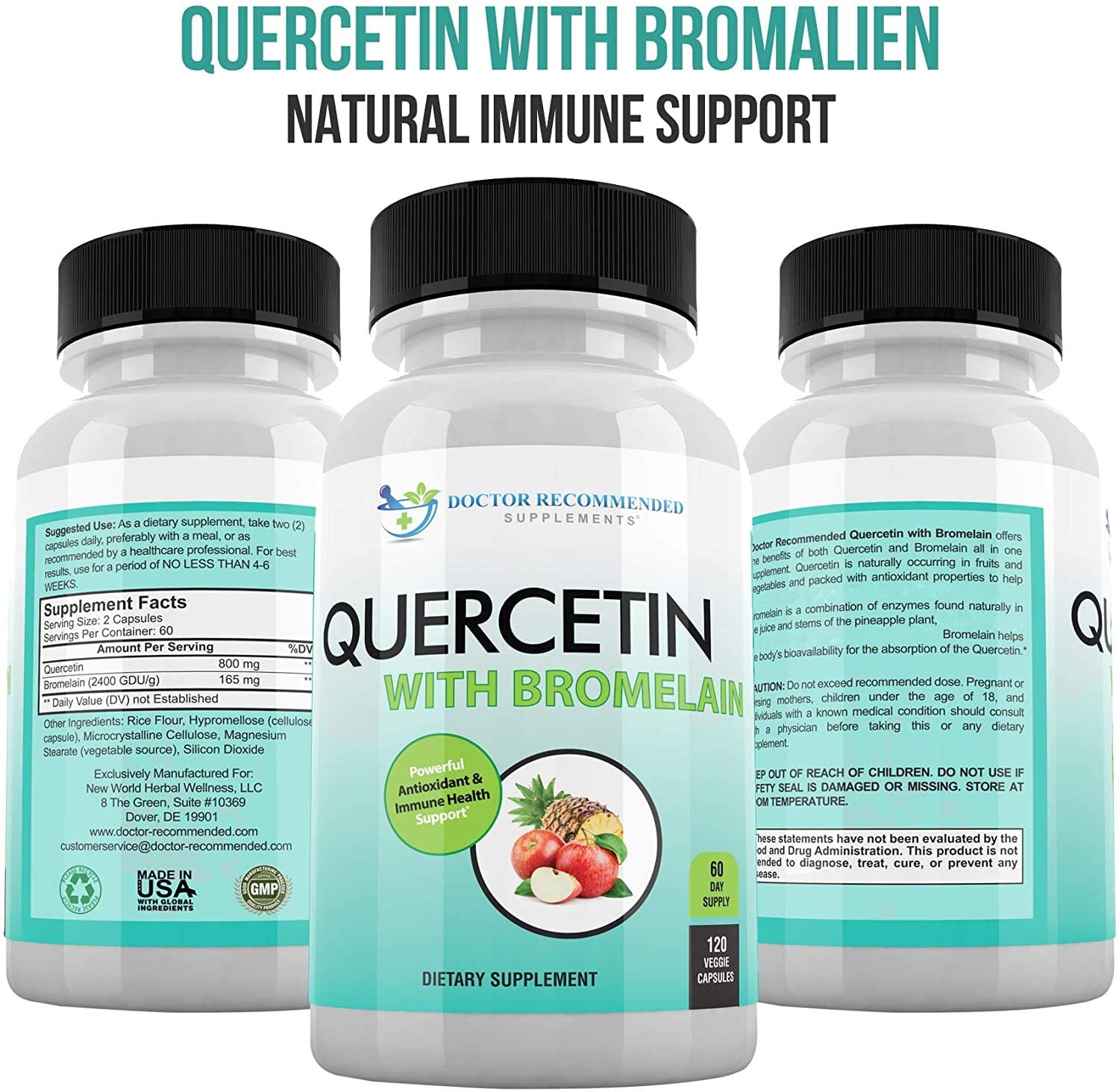 Antioxidant bioflavonoids quercetin imagery
