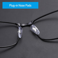 Anti-slip nose pads for glasses