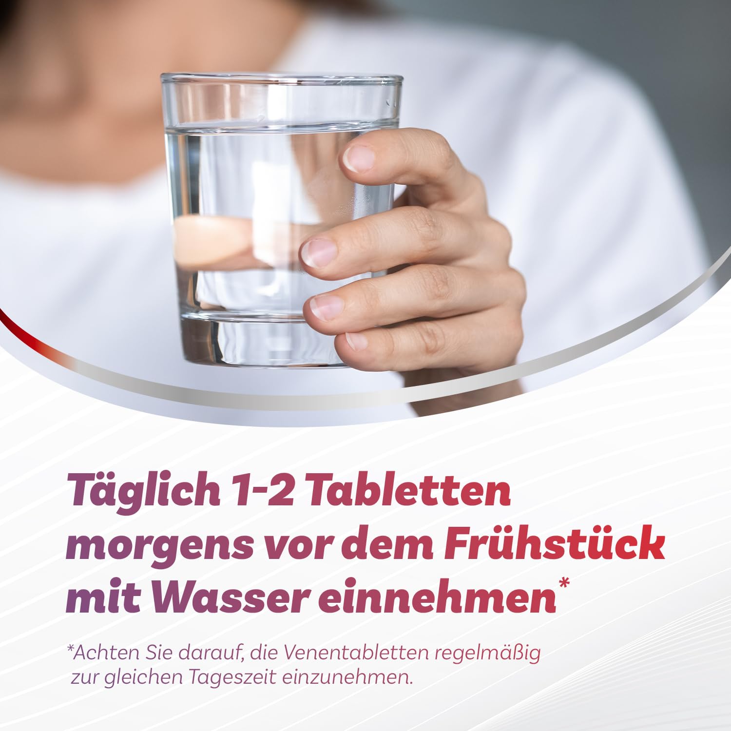 Person holding Antistax Extra Strength 90 Tablets