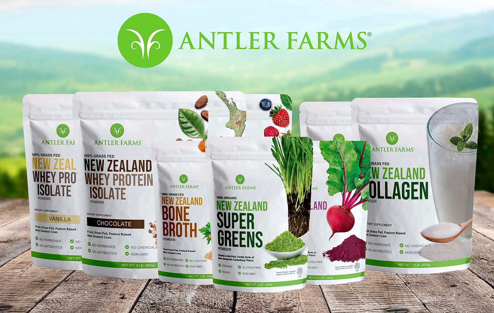 Product packaging and label details for Antler Farms Charcoal