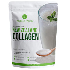 Antler Farms New Zealand Collagen Powder 1 lb Grass-Fed - grass pastures