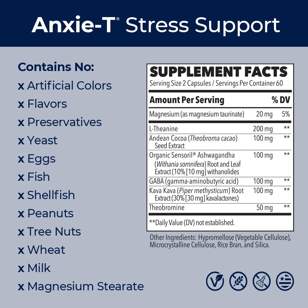 Anxie-T capsules for night time support