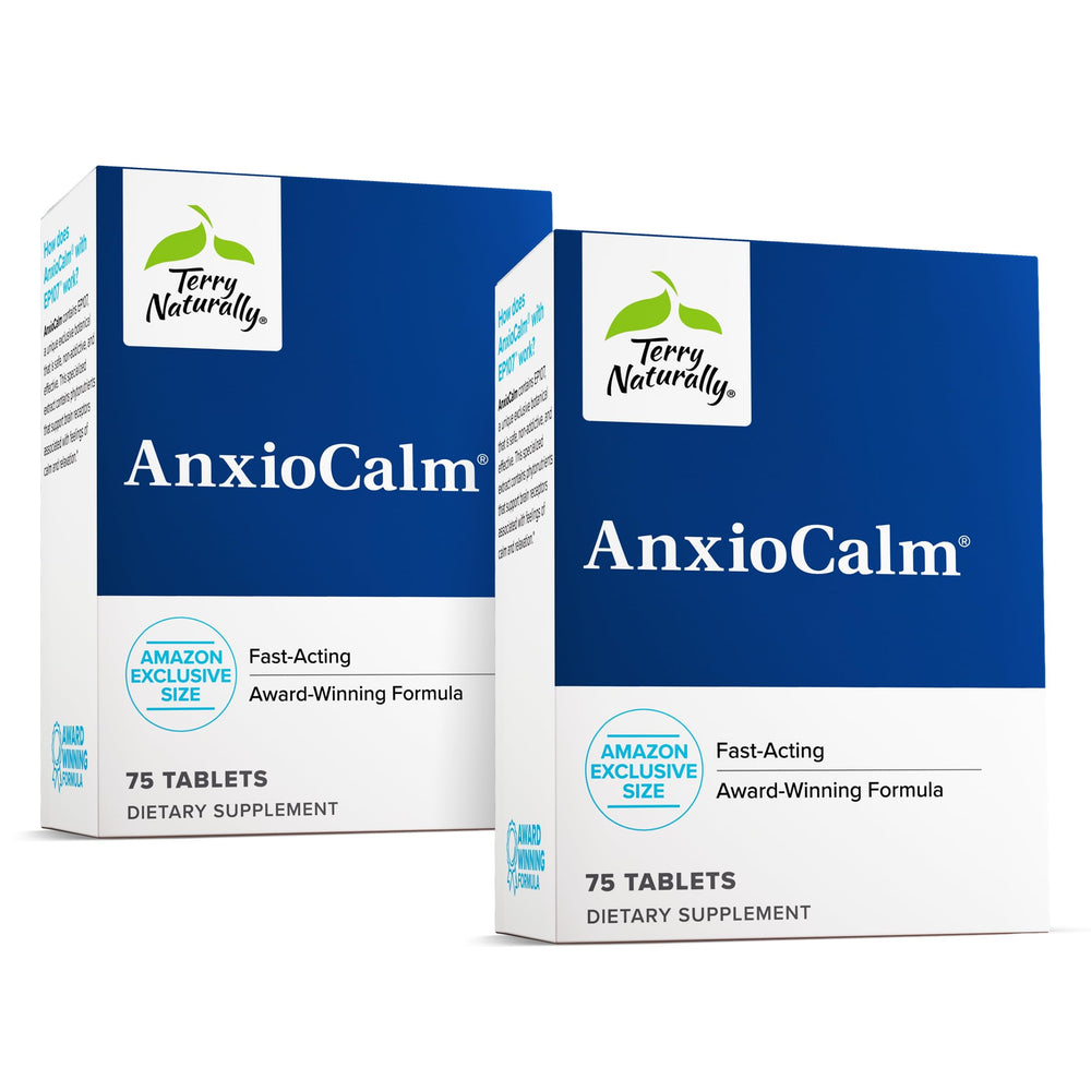 Terry Naturally AnxioCalm bottle and box