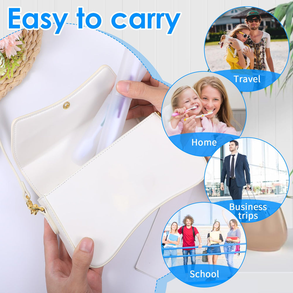Food-grade PP toothbrush holders are non-toxic and odorless