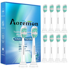 Aoremon replacement heads for Philips Sonicare 4100-6100 series – 10 pack