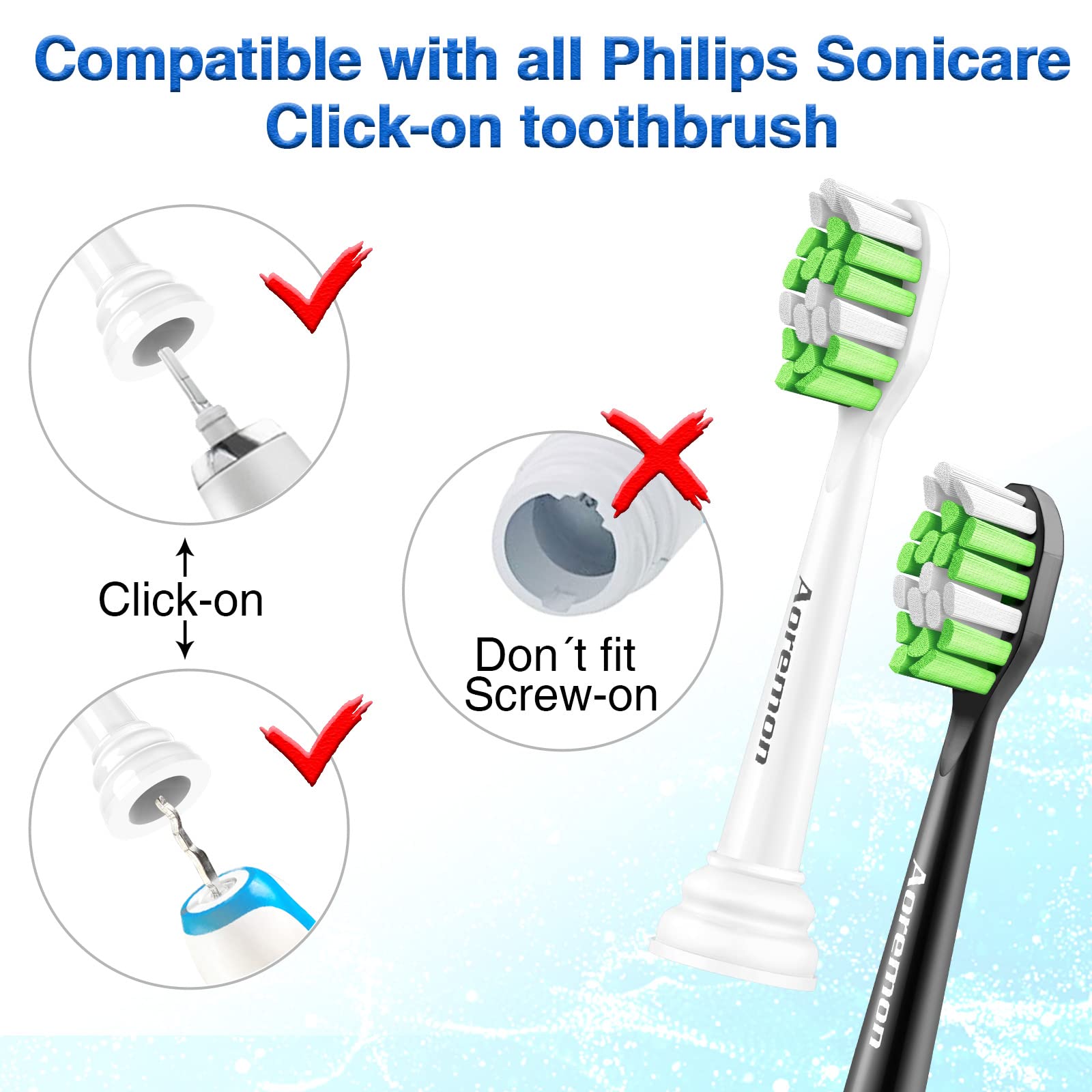 8X better plaque removal with densely-packed ultra-soft bristles