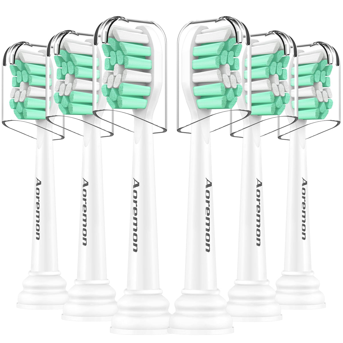 Aoremon Philips Sonicare replacement heads 6-count pack