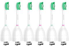 Aoremon replacement toothbrush heads for Philips Sonicare E-Series Essence HX7022/66 6-pack