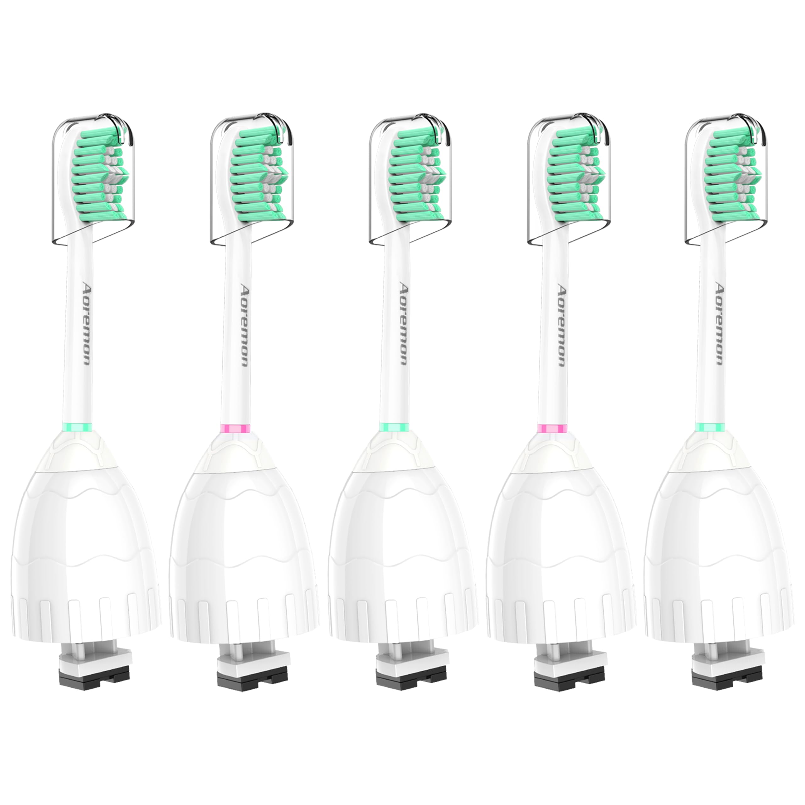 Aoremon replacement toothbrush head compatible with Sonicare screw-on handles (Essence, Xtreme, Elite, Advance, CleanCare)