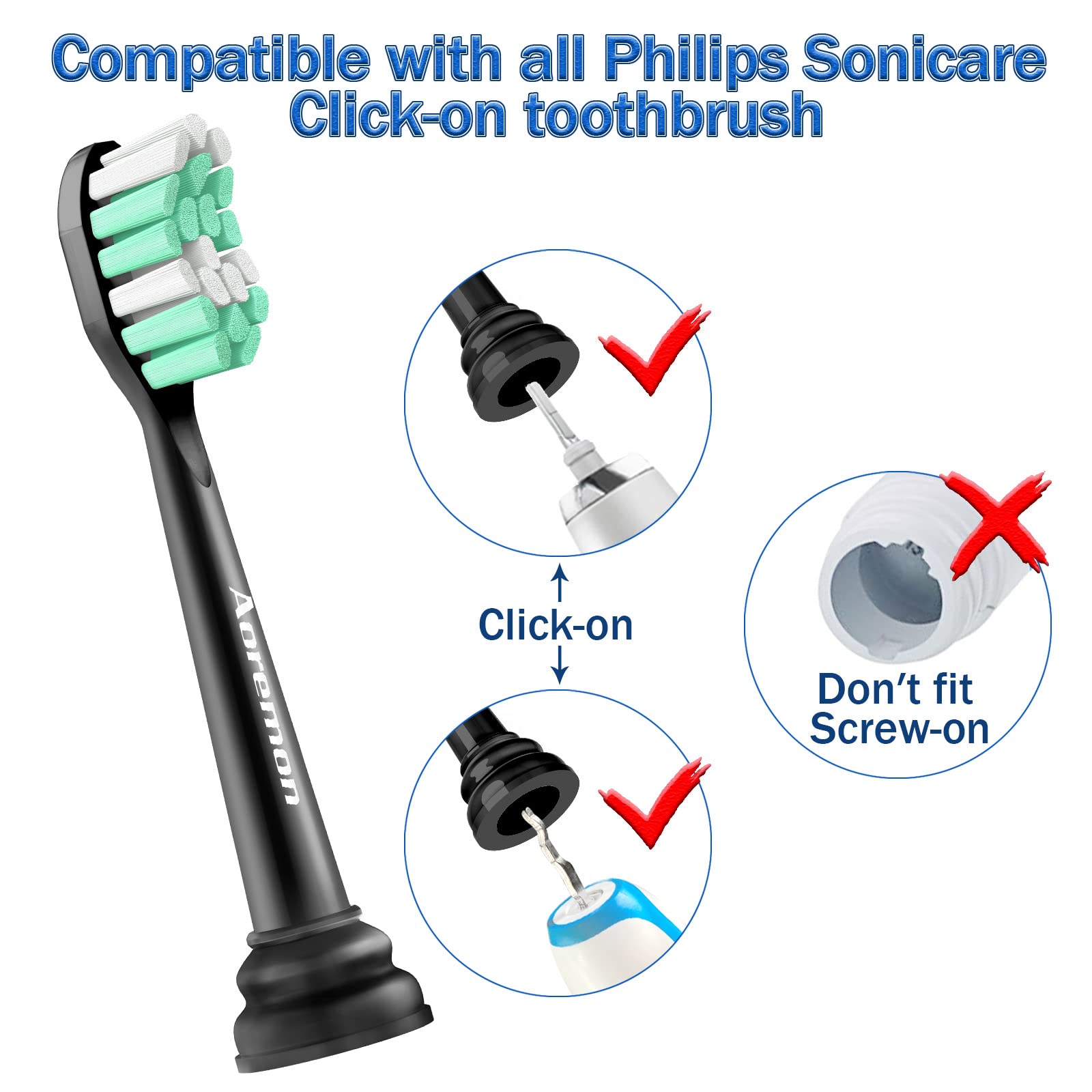 Includes protective cap for hygiene and storage