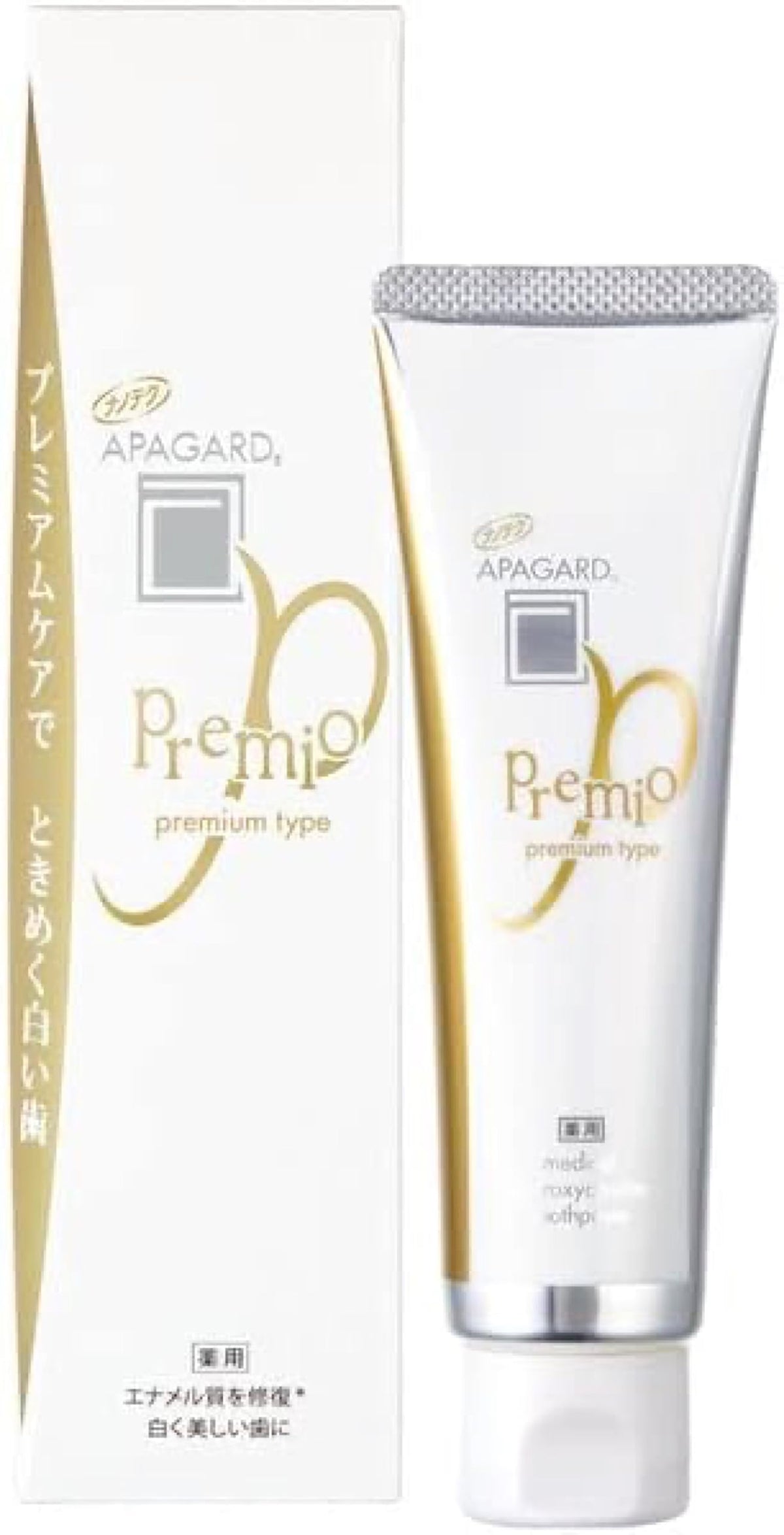 APAGARD PREMIO toothpaste 100g tube – front view