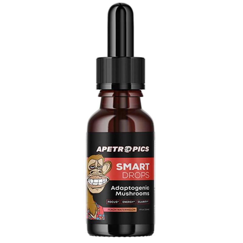 Apetropics Smart Drops bottle with Peach Watermelon flavor