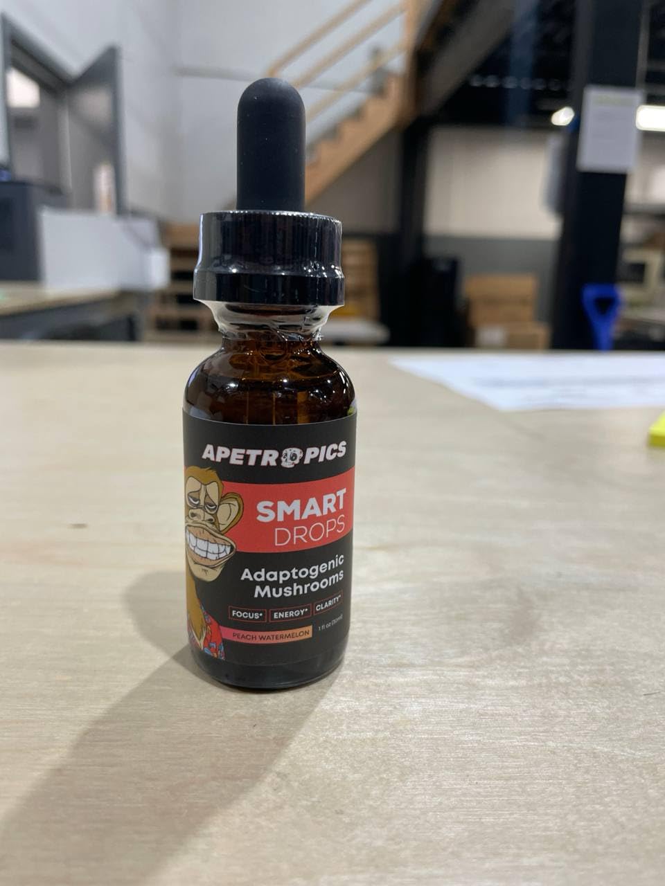 Lion’s Mane, Cordyceps, and Turkey Tail mushrooms for Smart Drops