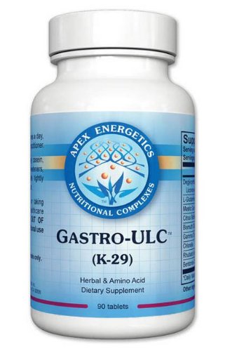 Apex Energetics Gastro-ULC 90ct bottle (K-29) supplement