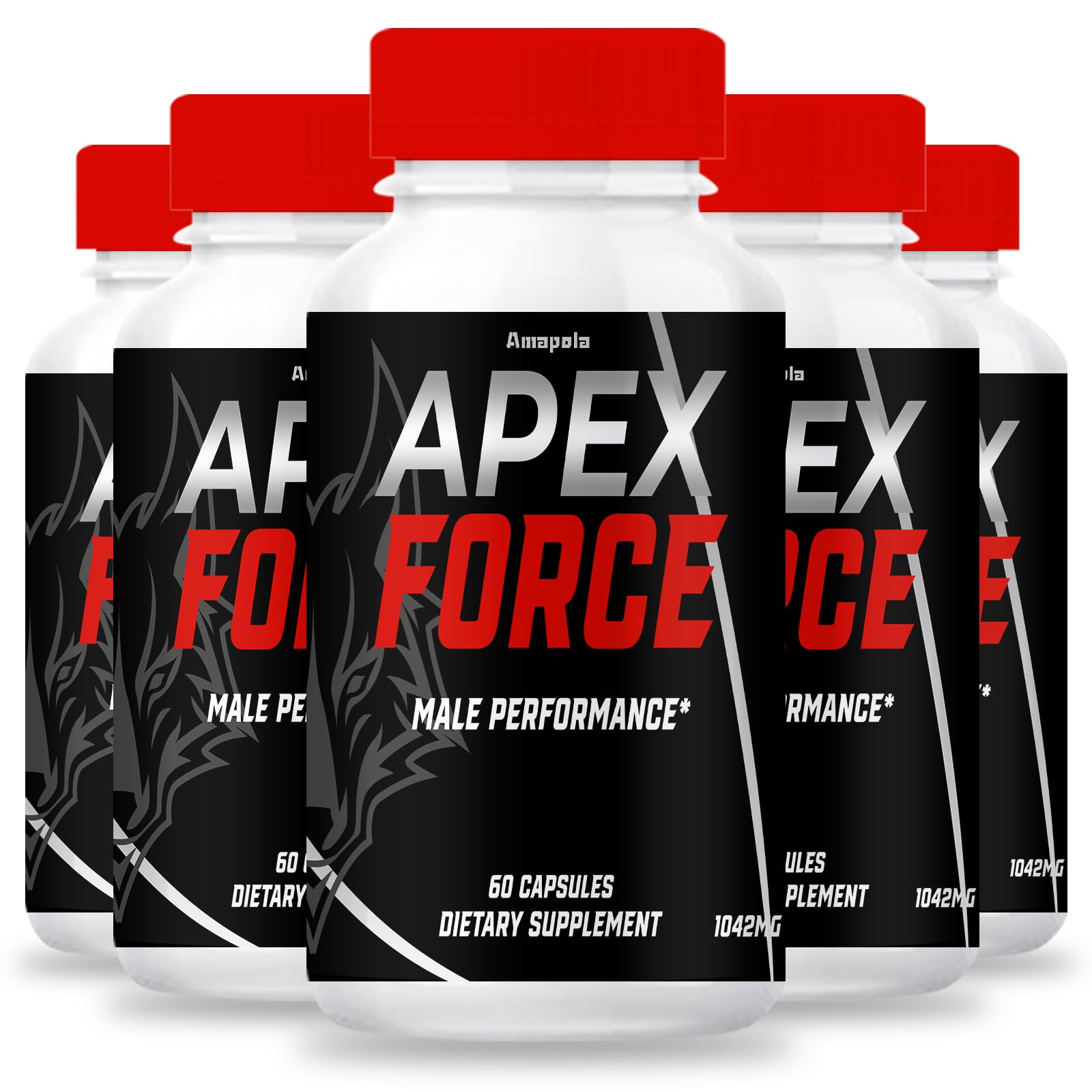 Apex Force 5 Pack bottles and packaging