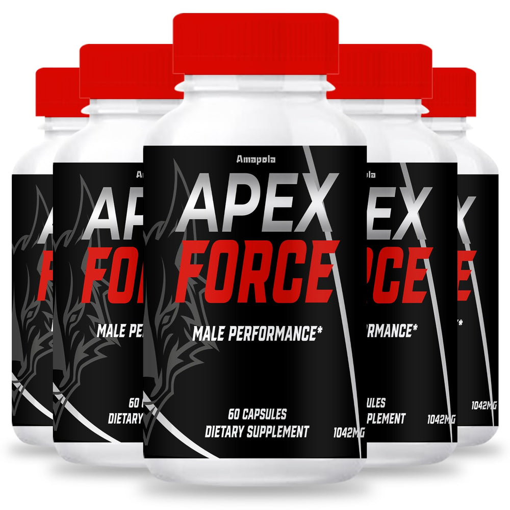 Apex Force 5 Pack bottles and packaging
