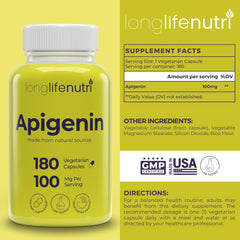 Apigenin 100mg capsules