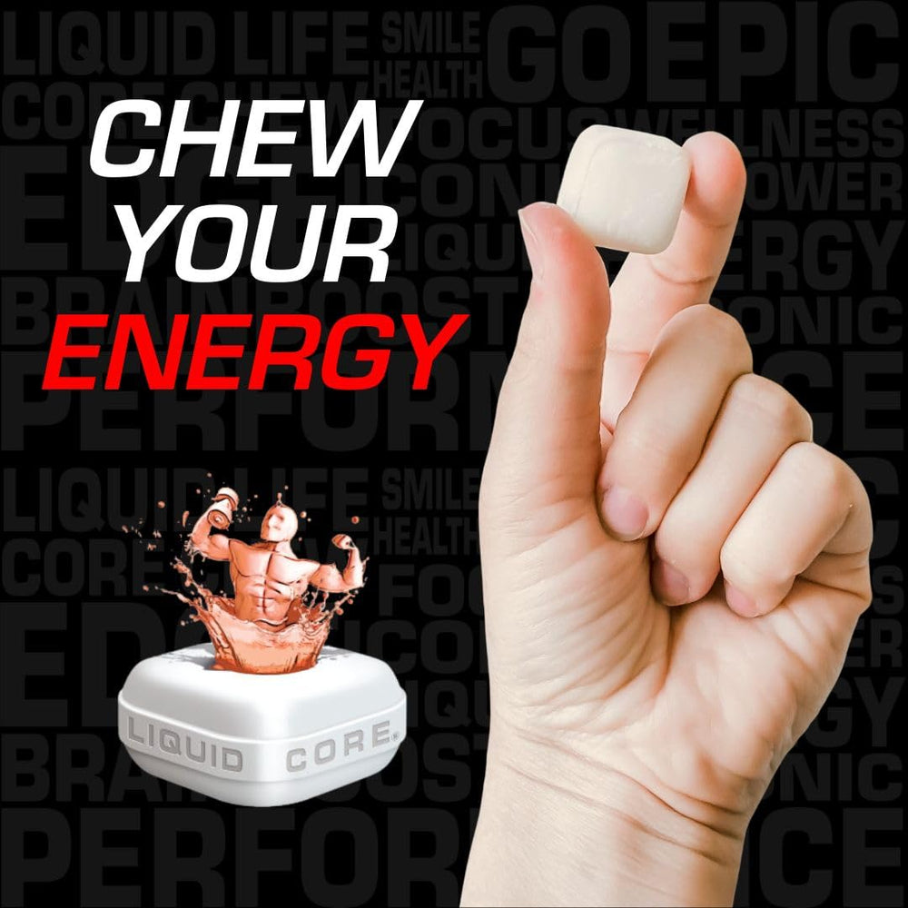 Five pieces per pack of Apollo Energy Gum
