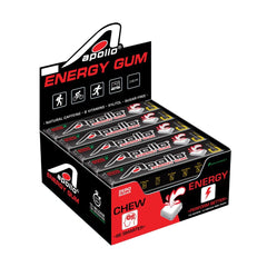 Liquid center of Apollo Energy Gum releasing caffeine