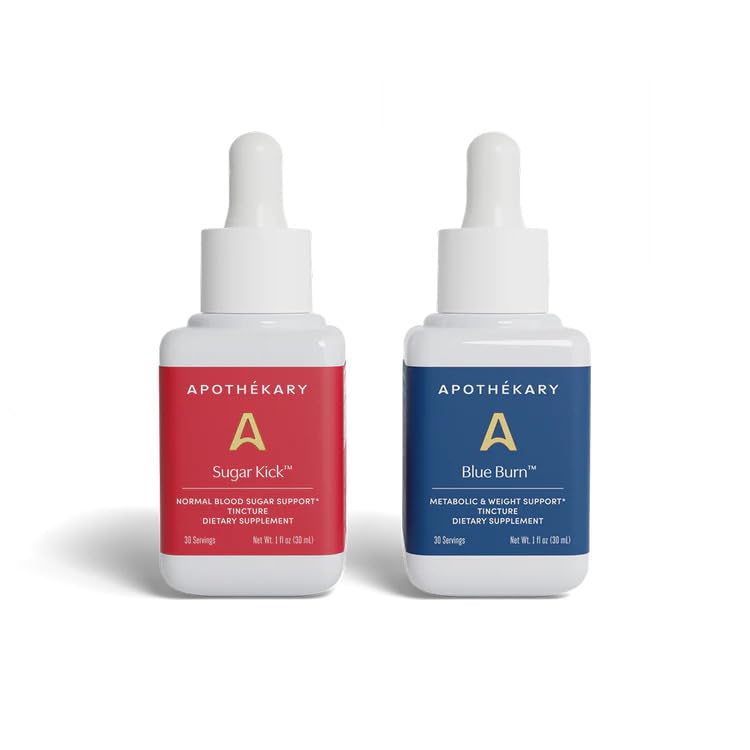 Apothekary Metabolic Duo 30 ml bottle on white background