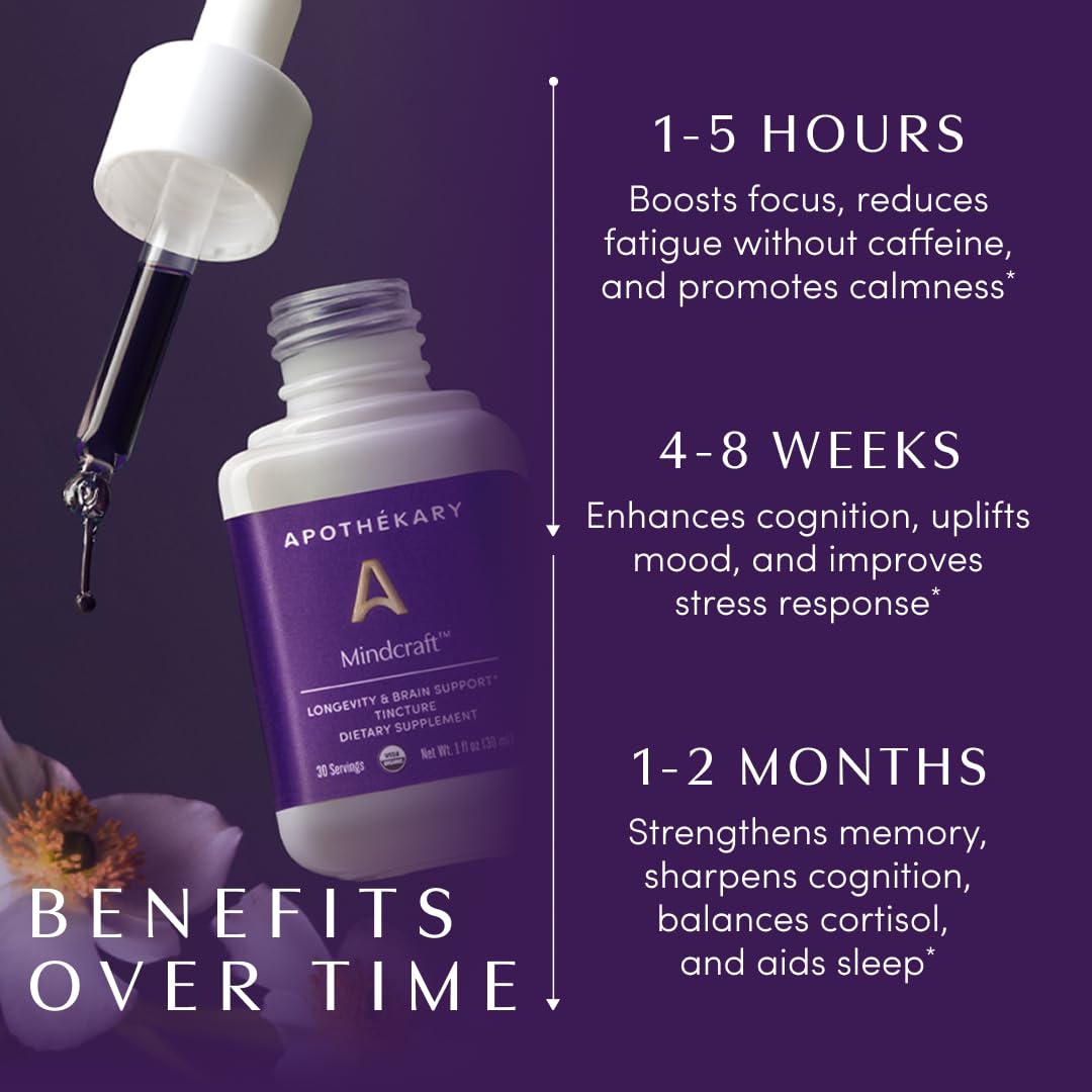 Mindcraft served in a glass with a daytime beverage