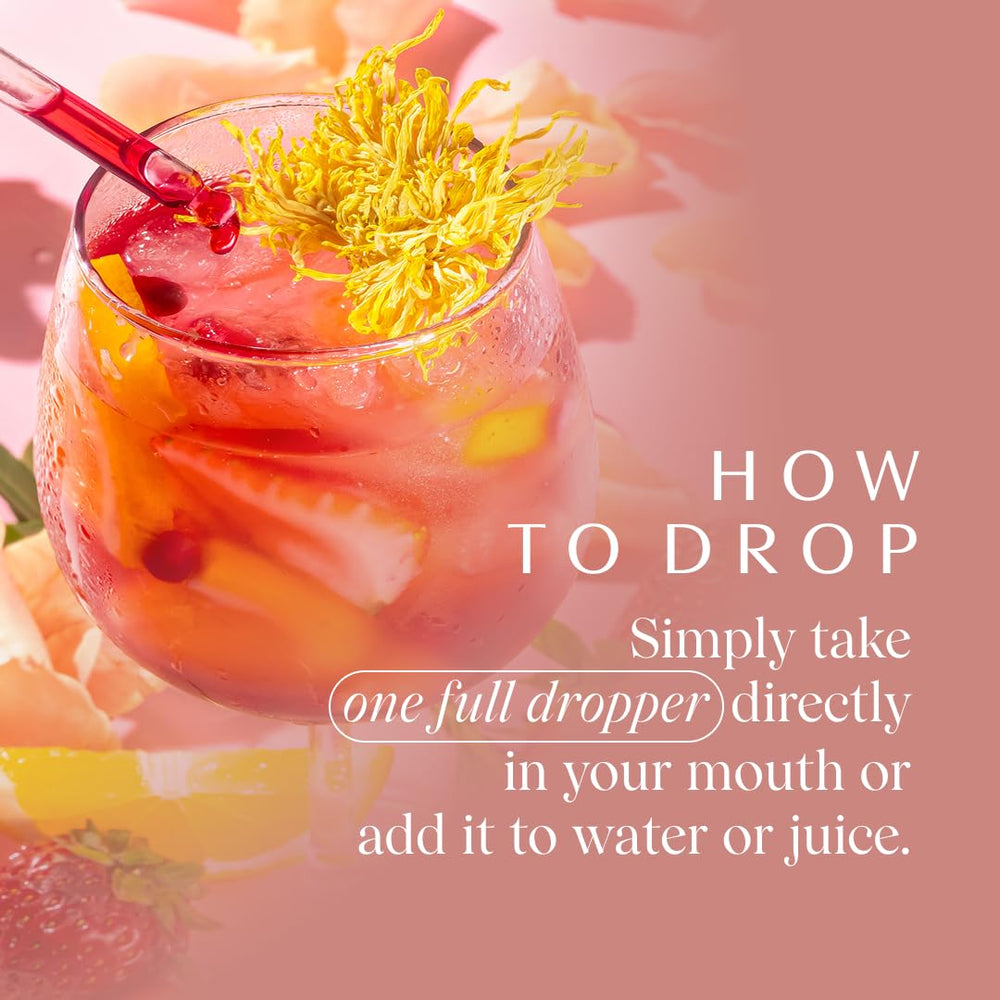 Pouring Rosé-Tinted Glasses into a glass with a pink hue