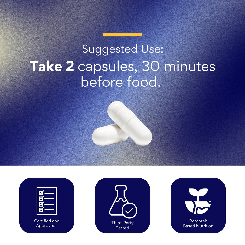 Nutrition label and ingredients visual for Research Verfied Appetite Suppressant