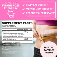 Appetite suppressant for women to support diet goals