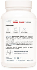 Close-up of 500mg apple cider vinegar capsule